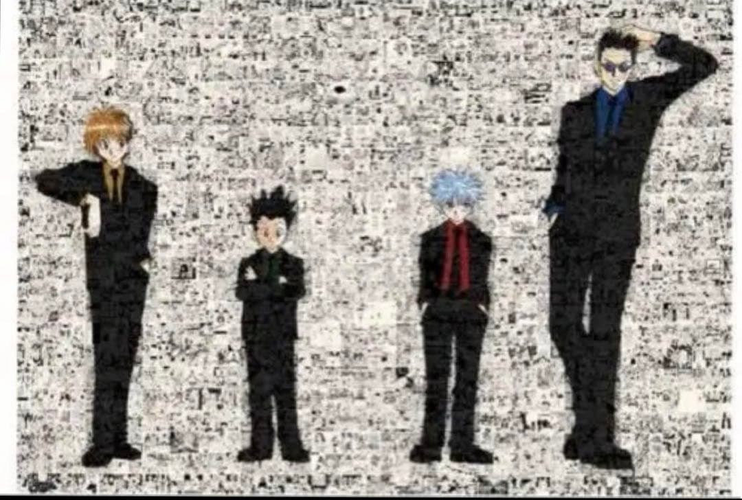 HUNTER×HUNTER モザイクアートパズル 新品未開封 冨樫義博展 👒冨樫